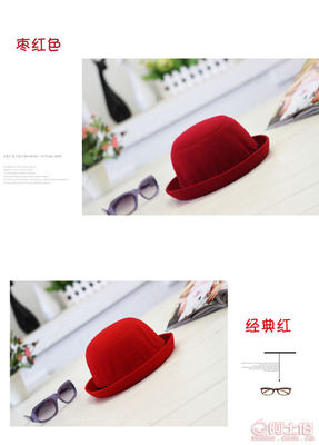 时尚与实用兼备——半球商城新款韩版皮带毛呢帽